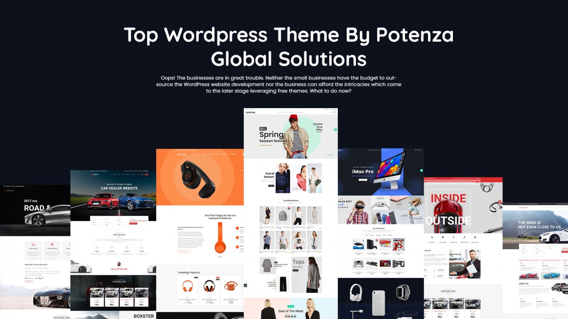 Top Wordpress Theme By Potenza Global Solutions