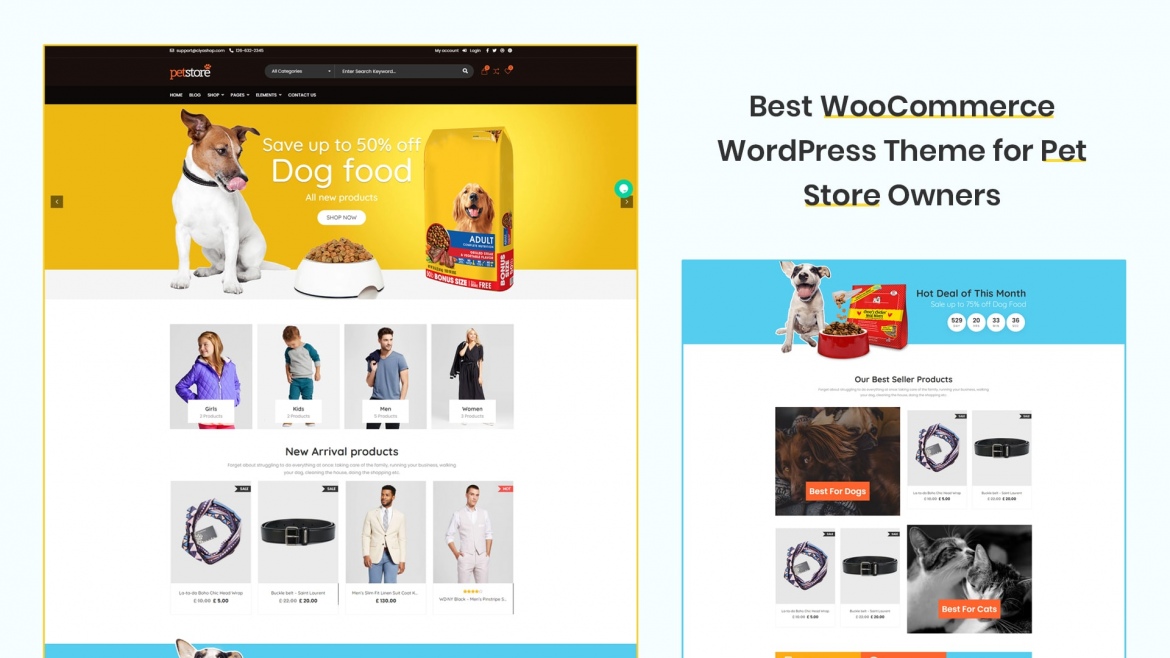 Best WooCommerce WordPress Theme for Pet Store Owners