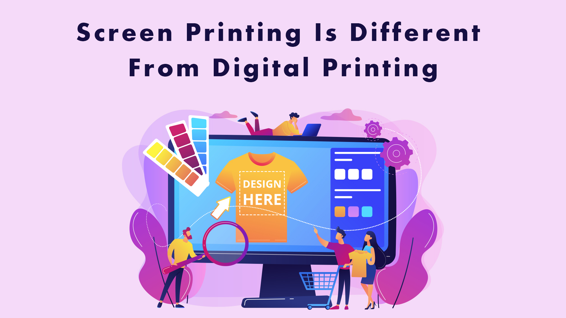 How Screen Printing Is Different From Digital Printing