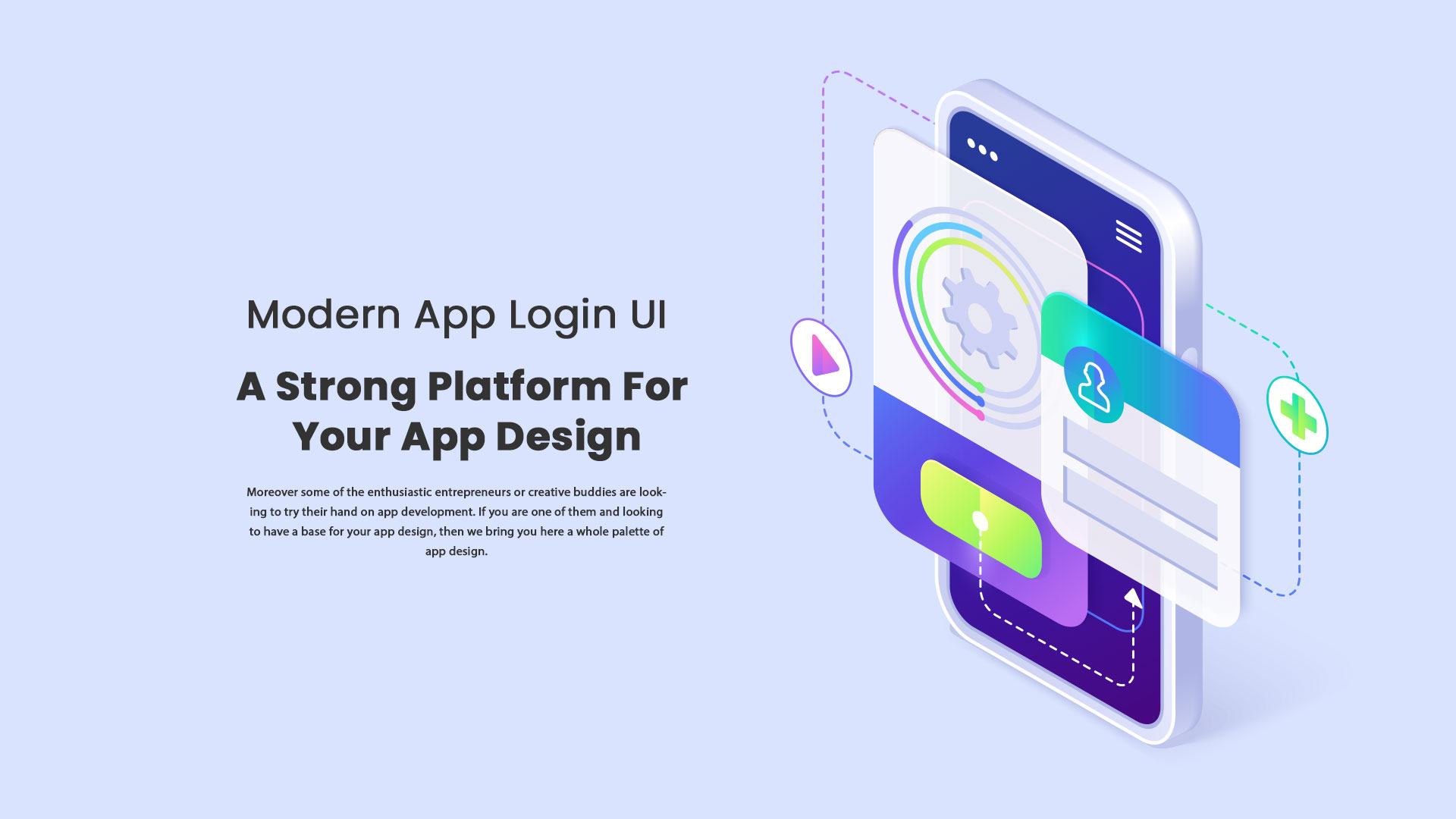 Zoneout – Modern App Login UI – A Strong Platform For Your App Design
