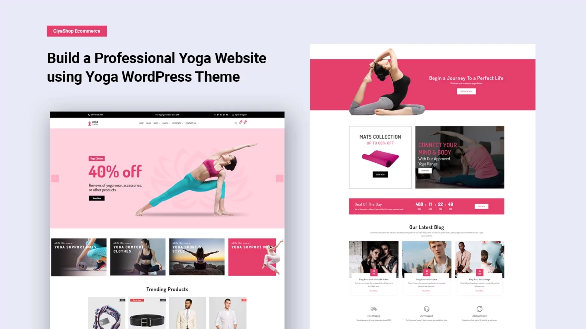 Build a Professional Yoga Website using Yoga WordPress Theme