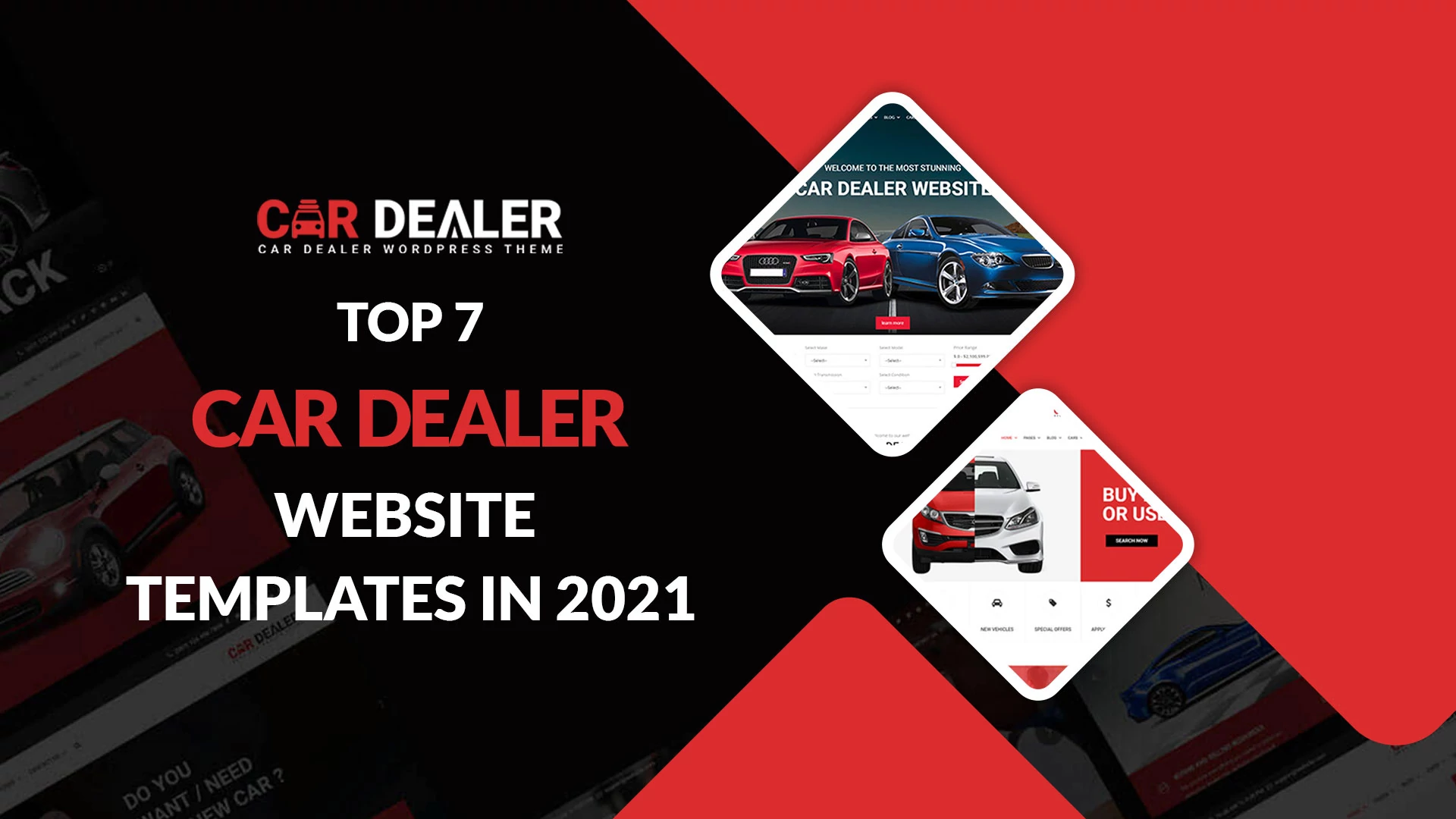 Top 7 Car Dealer Website Templates in 2022 ( Premium)
