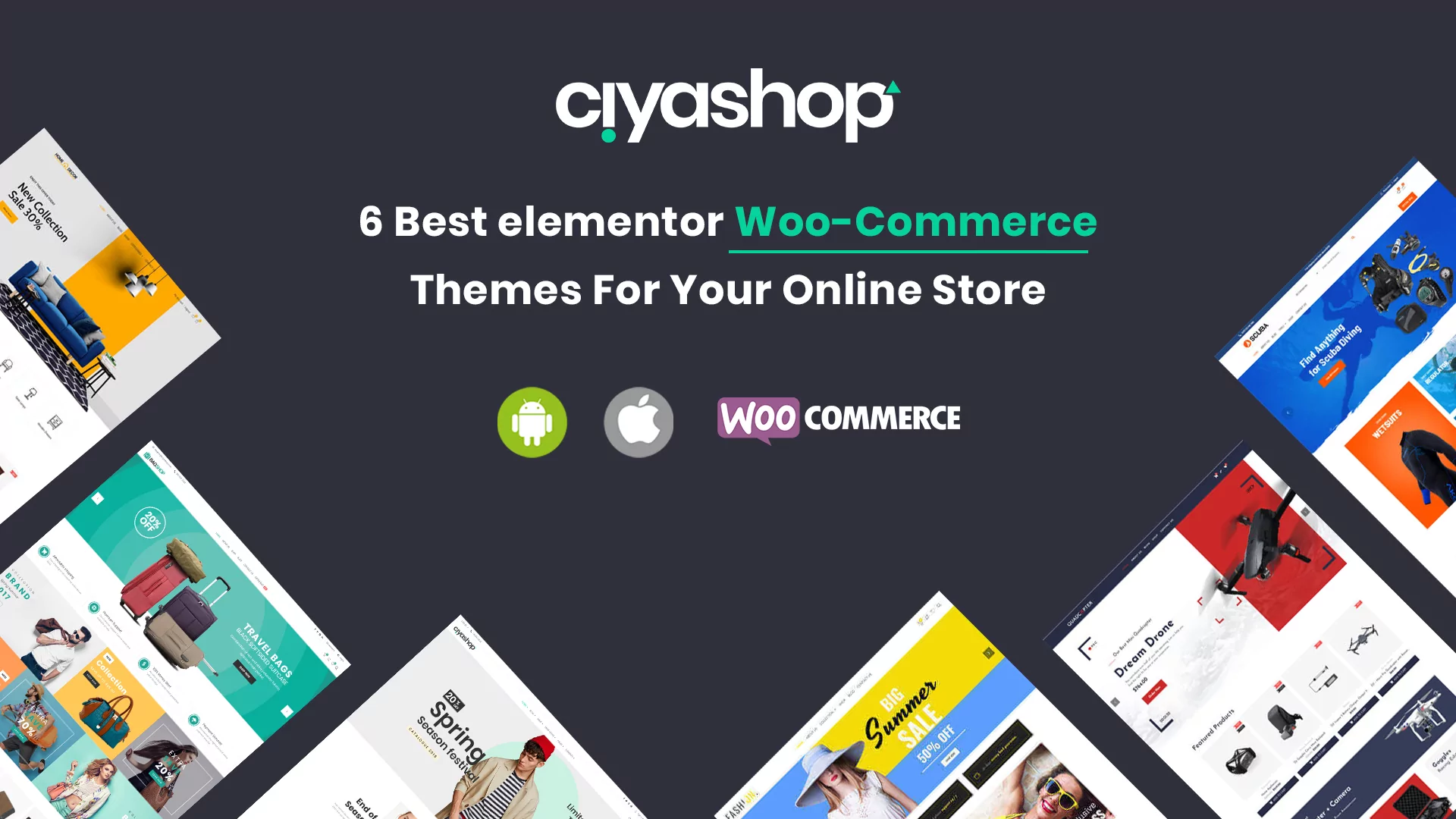 6 Best Elementor WooCommerce Themes