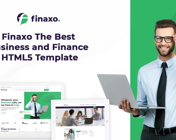 Finaxo- The best business and finance website Template (HTML5)